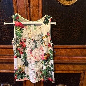 Floral Lace Women's Top